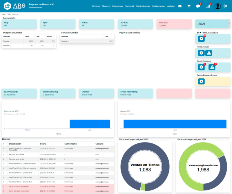 Programa de facturación cloud web, ideal para autonomos y ecommerce en Terrassa Sabadell