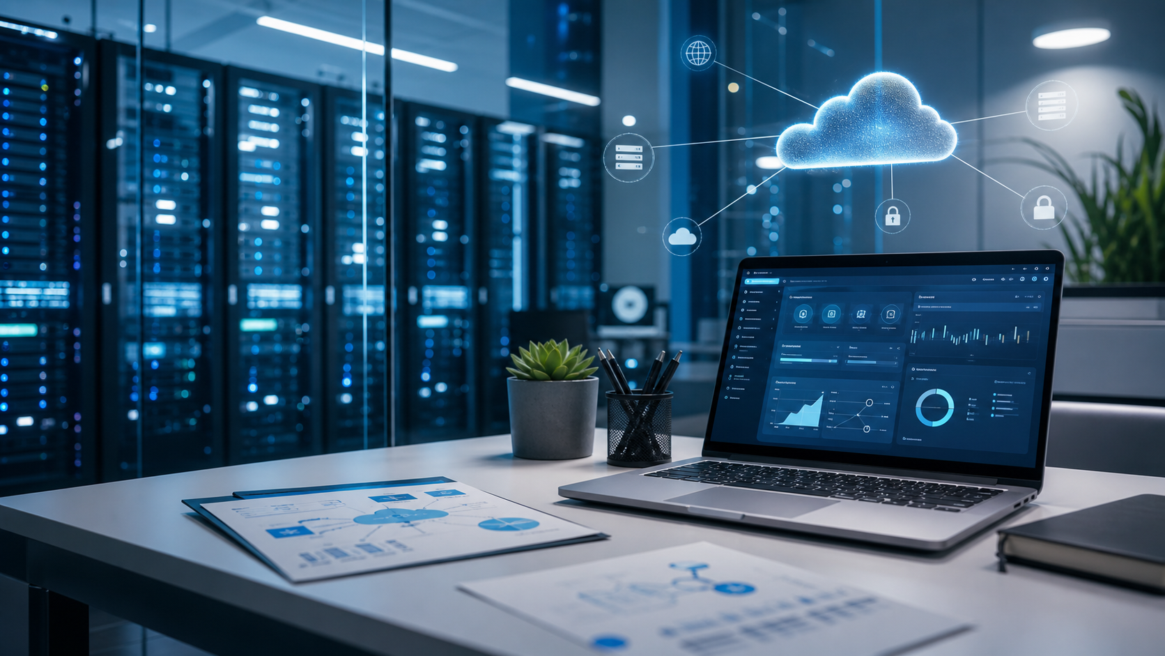 infraestructura cloud, VPS y servidores para alojamiento web profesional