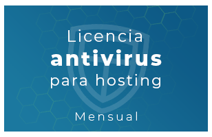 Licencia Antivirus para hosting (Mensual)