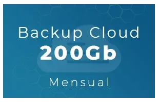 Backup Cloud 200Gb (Mensual)