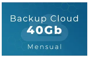 Backup Cloud 40Gb (Mensual)