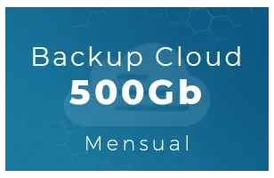 Backup Cloud 500Gb (Mensual)