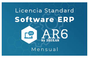 Licencia Software ERP - AR6 - Std (Mensual)