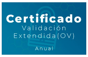 Certificado con Validacion Extendida (OV) (Anual)