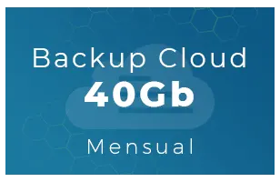 Backup Cloud 40Gb (Mensual)